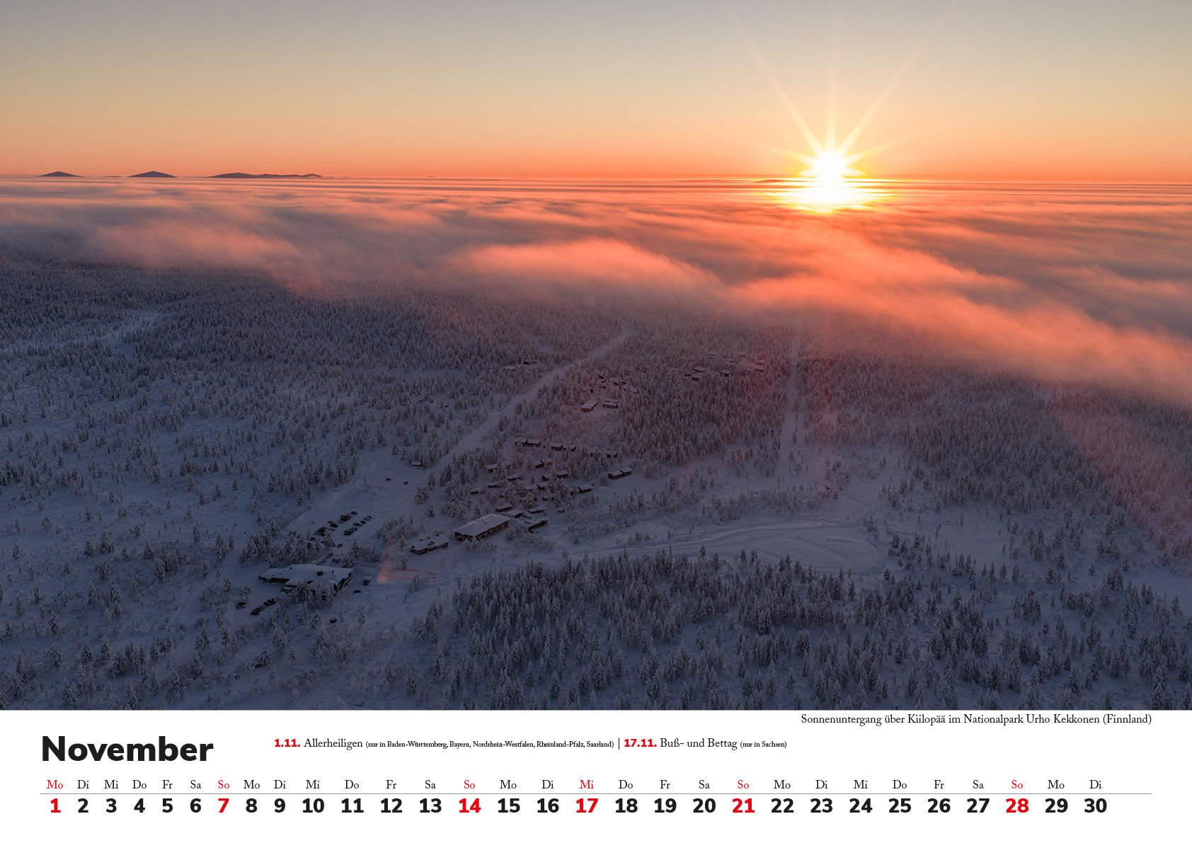 Wandkalender: Skandinavien 2027 - Sonnenseiten – Bild 12