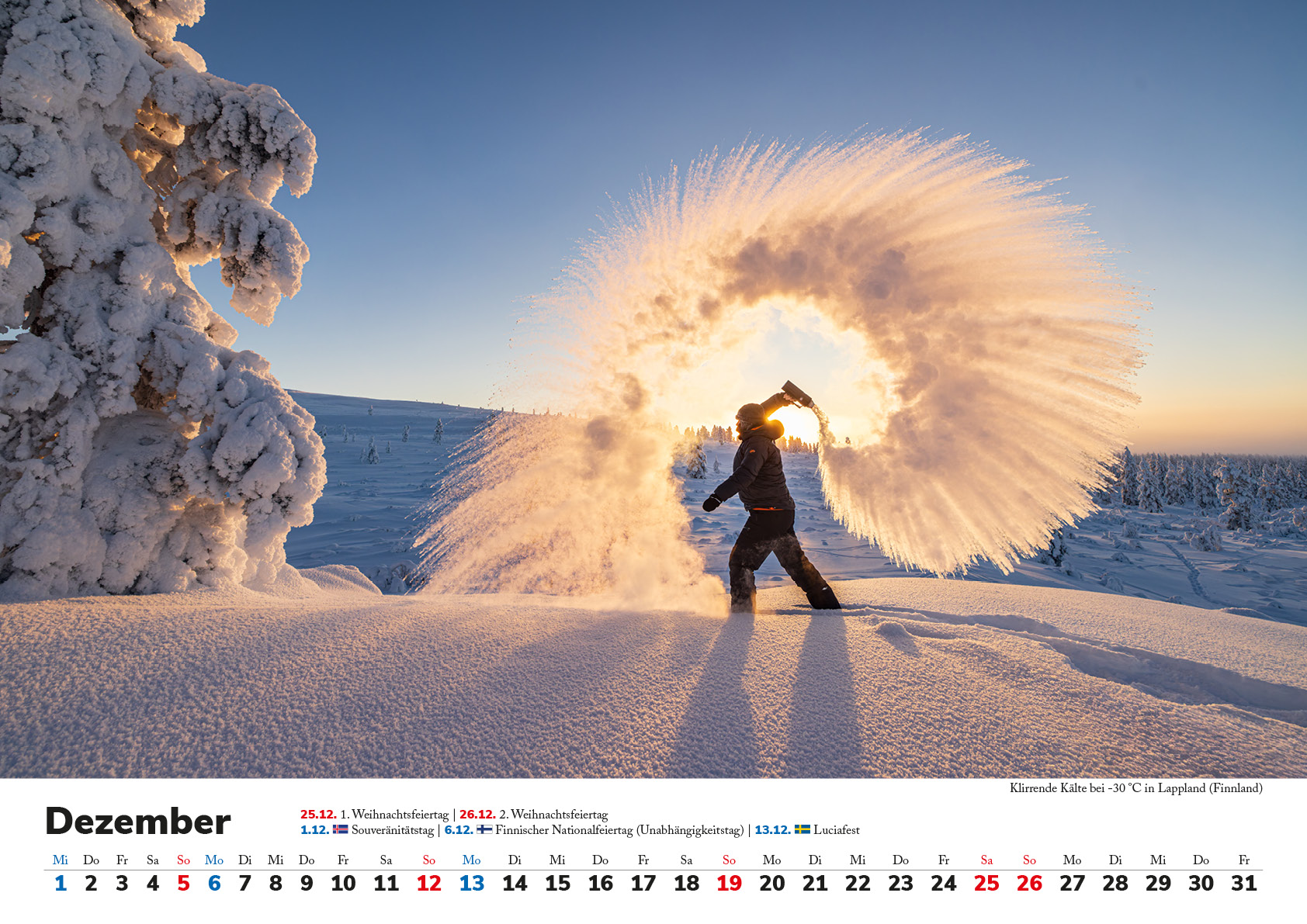 Wandkalender: Skandinavien 2027 - Sonnenseiten – Bild 13