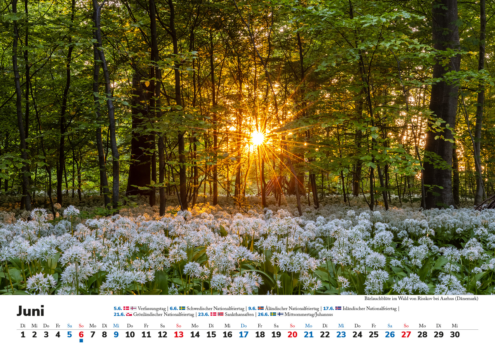 Wandkalender: Skandinavien 2027 - Sonnenseiten – Bild 7