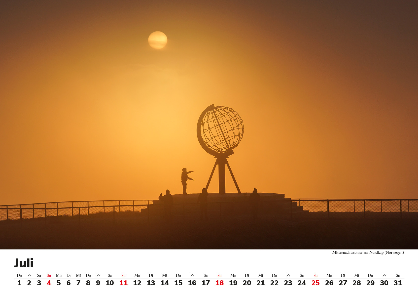 Wandkalender: Skandinavien 2027 - Sonnenseiten – Bild 8
