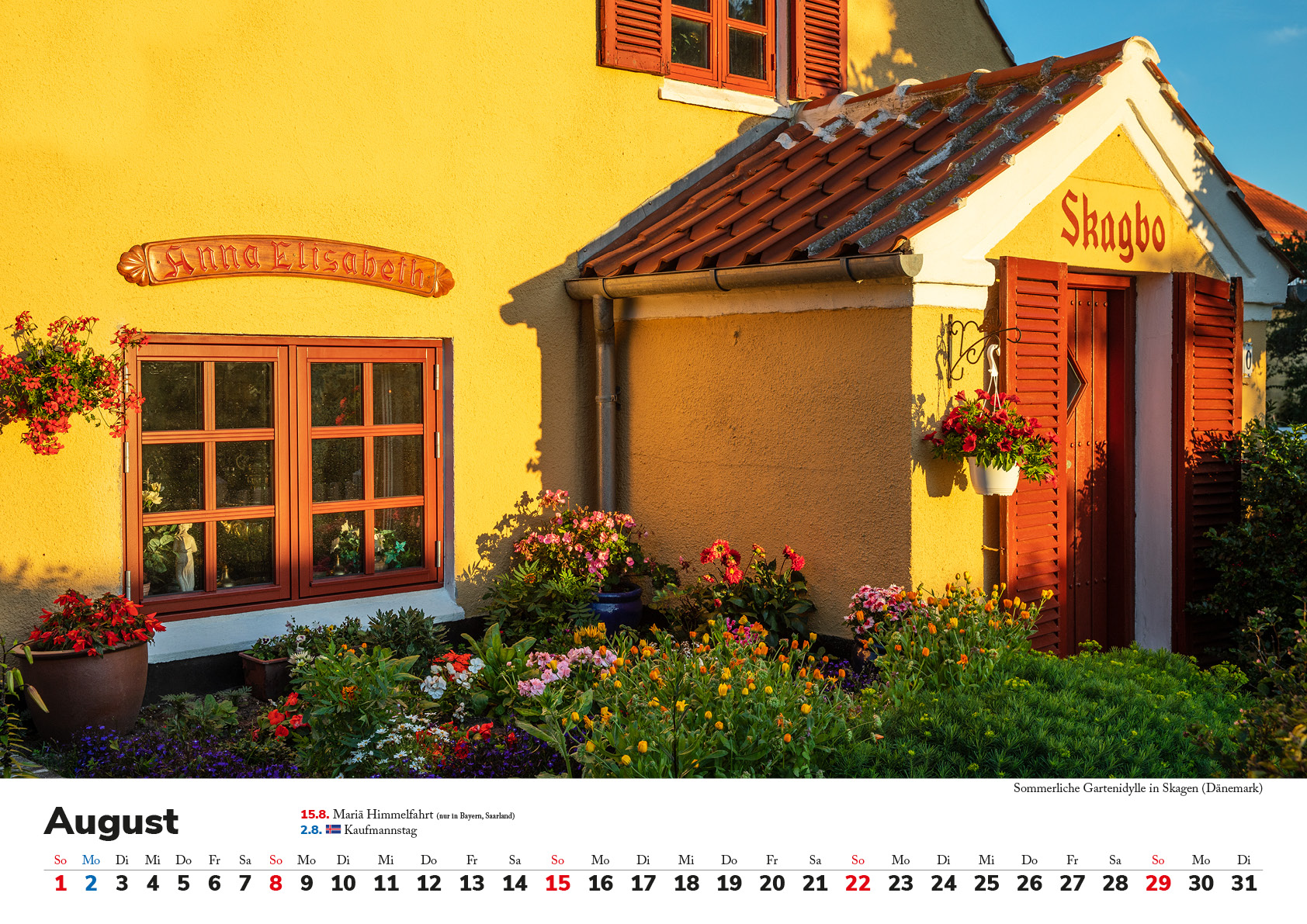 Wandkalender: Skandinavien 2027 - Sonnenseiten – Bild 9